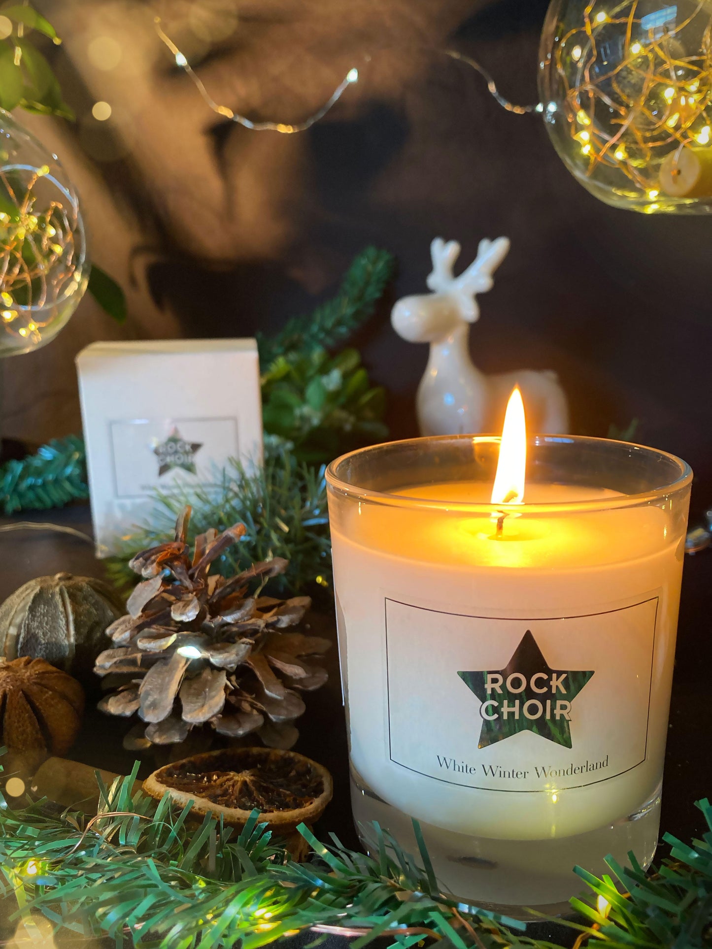 White Winter Wonderland Candle