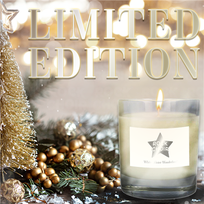 White Winter Wonderland Candle - Limited Edition Rock Choir's Christmas Candle