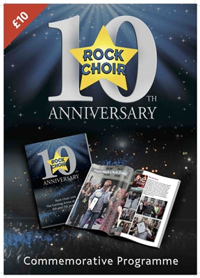 Rock Choir 10 Bundle | DVD and Commemorative Programme