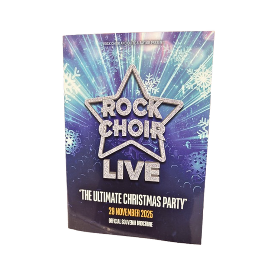 Rock Choir - THE ULTIMATE CHRISTMAS PARTY - Official Souvenir Event Programme