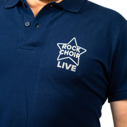 2X-LARGE - Rock Choir LIVE Blue Polo